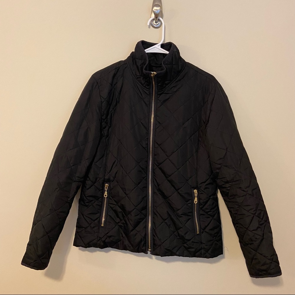 EUC Old Navy Black Pleated Jacket
